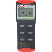 Series BTM3, Maximum/Minimum Bimetal Thermometer measures current  temperature along with a maximum read or minimum read temperatures.  Available in multiple ranges and stem lengths.